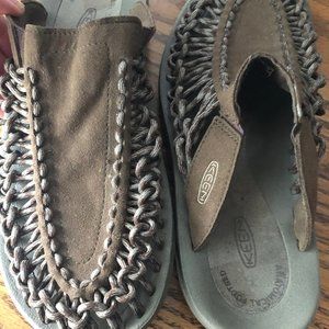Woven flats; very comfortable